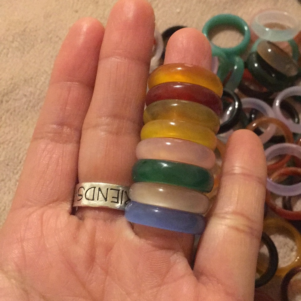 Ring game stone